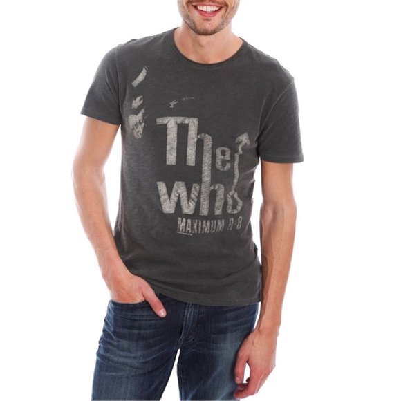 Original Lucky Brand The Who Logo rock Official T-Shirt M runs big NWT - Picture 2 of 4